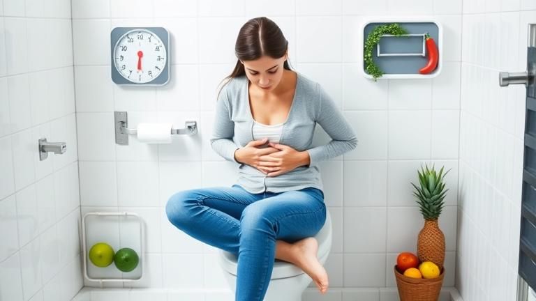 weight loss diarrhea symptoms woman toilet Can Weight Loss Cause Diarrhea? Here’s What You Need to Know First