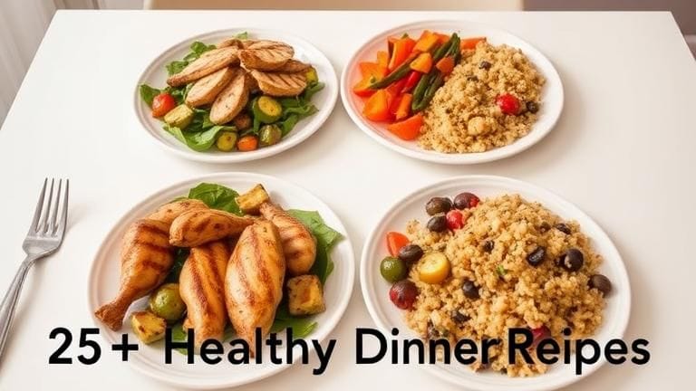 🍽️ 25+ Healthy Dinner Recipes for Every Lifestyle and Diet